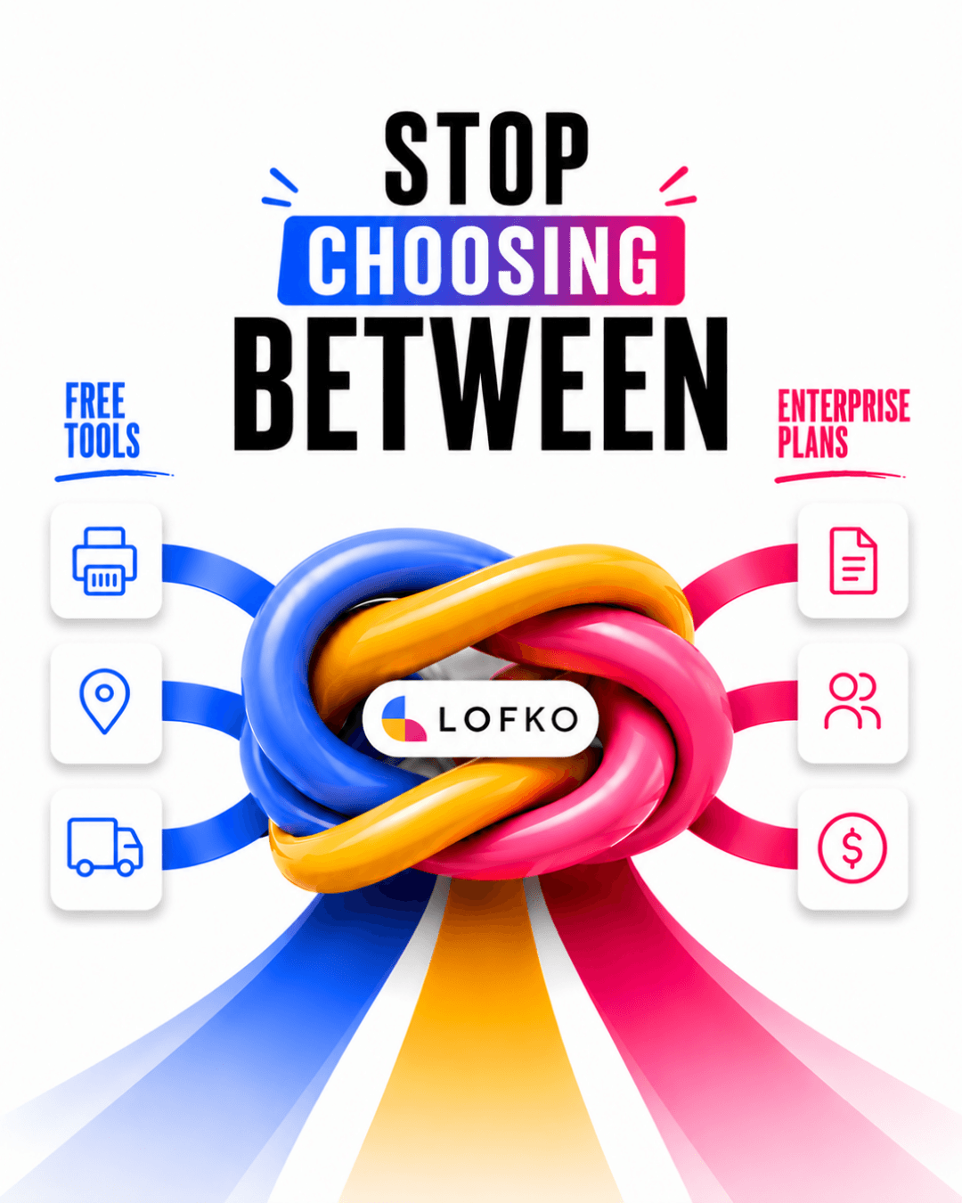 positioning free tools vs enterprise